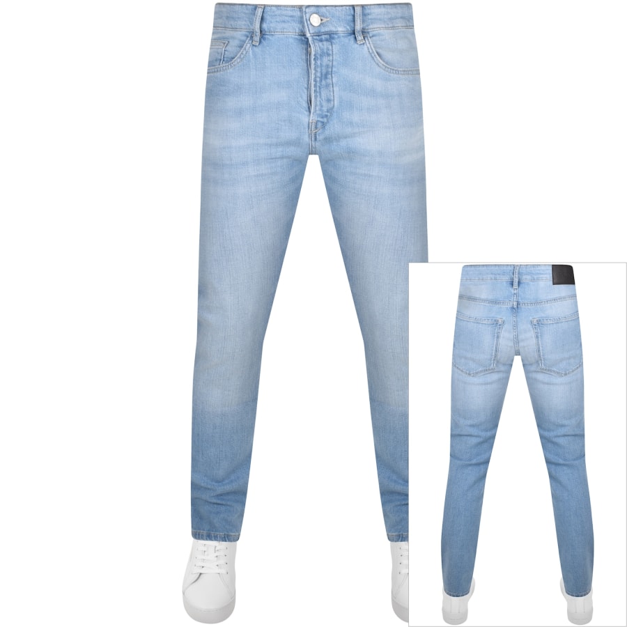 BOSS Delaware 3 Light Wash Jeans